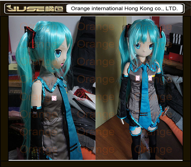 Top Quality 130cm Japanese Real Life Sex Dolls Anime Vocaloid Hatsune Miku Sex Pillow Doll Life