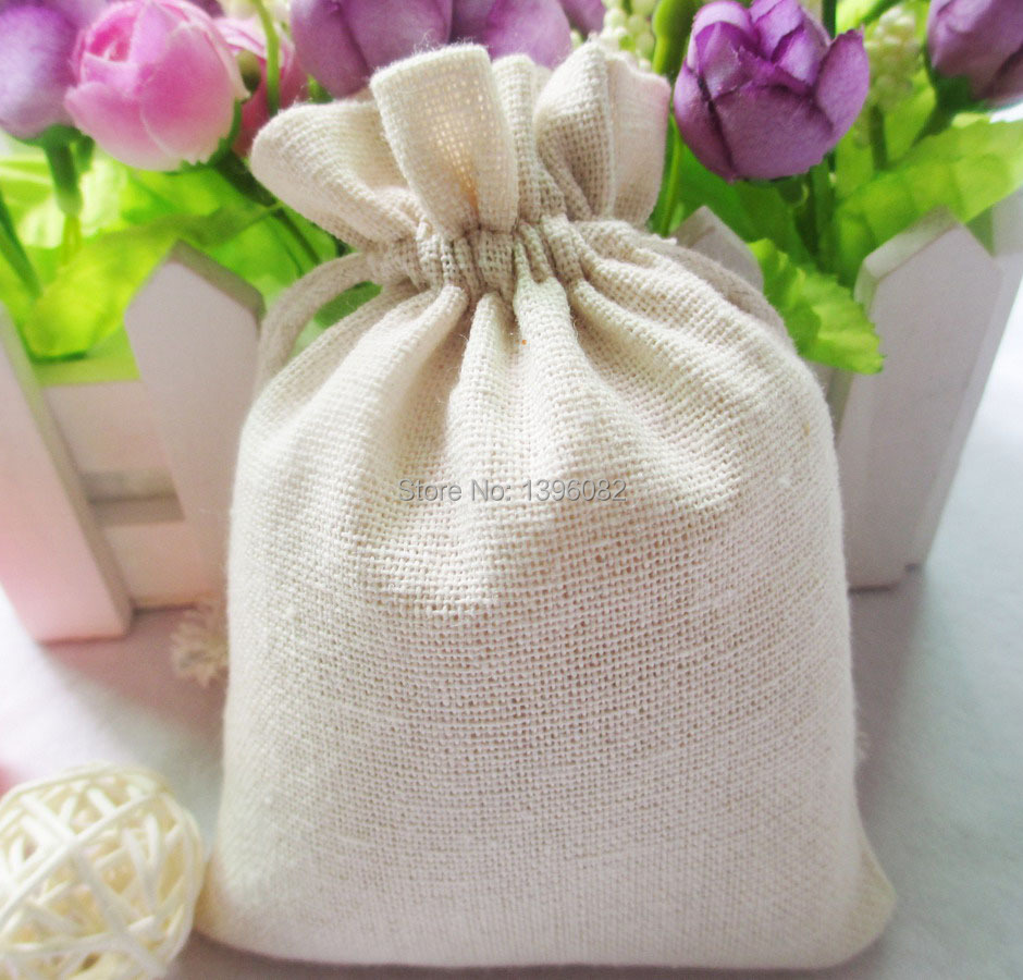 Wholesale 100pcs 9X12cm (3.5''X4.7'') Burlap bags/Jute Sacks/Hessian