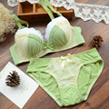 Girls training bra sets lace training bra children training bra set priness underwear bra shorts puberty