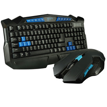 Waterproof USB 2.4G wireless multimedia keyboard and mouse set mouse and keyboard Desktop office cafe game lol
