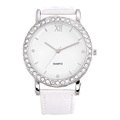 Hot Ladies Watch Leather Big Dial Waterproof Watch Women Casual Fashion Quartz Watch Women Watches Good