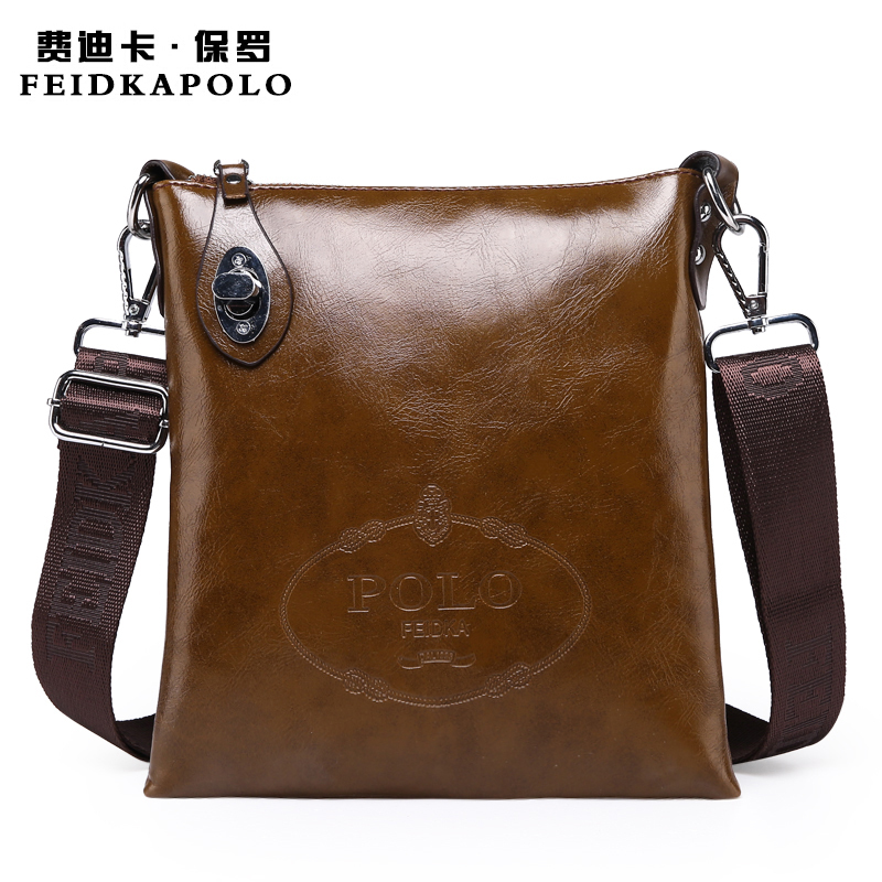 Image of 2015 Latest arrival Brand Specials Messenger Bag men Casual carry bag Design PU leather handbag POLO shoulder bag Crossbody Bags