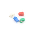 10X T5 LED Car External Light B8 3D Automobile Dashboard Warning Indicator LED Bulb Interior Lighting