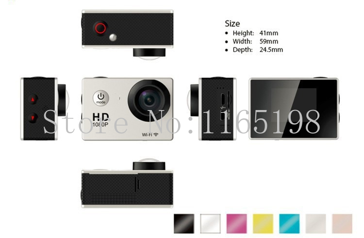  w9 SE     - DV WIFI 1080 P HD CameraDiving 30    shippment