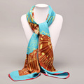 New Summer Style Butterfly Printed Square Scarf Shawl 100 100cm