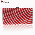 New Arrival 2016 Luxury Women Pearl Diamond Evening Bag Noble Beaded Wedding Party Bridal Clutch Shoulder