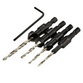 4pcs set Carpentry Countersink Drill Bit Set Woodworking Tools 6 10 13 16 Wood Drilling