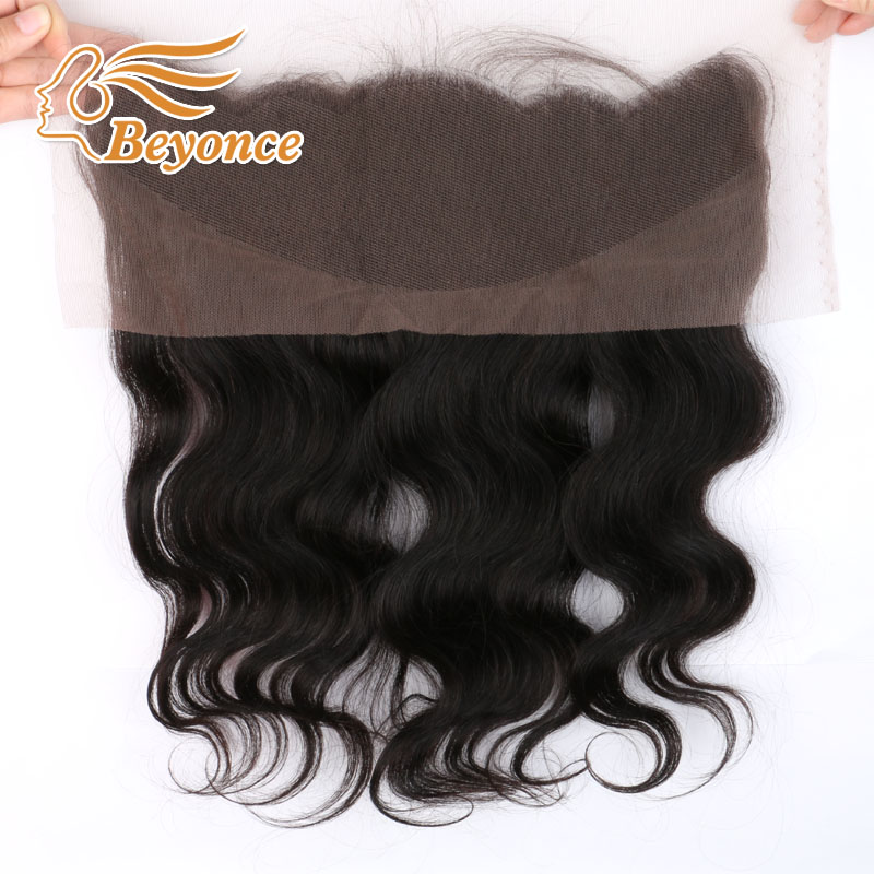 Image of 8A brazilian full lace frontal closure 13x4 virgin human hair ear to ear lace frontal with baby hair DHL freeshipping frontals
