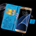 Vintage Leather Case For Samsung Galaxy S6 S7 edge Cover Wallet Card Slot Fundas For Galaxy