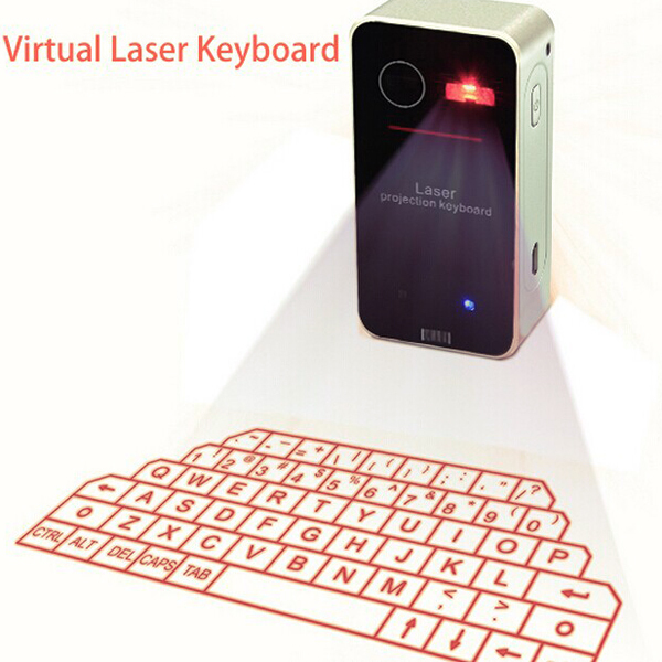  Newest Portable Projection Laser MINI Keyboard&Mouse Wireless Bluetooth virtual keyboard Magic teclado laser For phone Ipad 