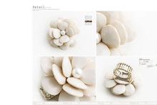 Fashion Exaggerated Resizable Big Flower Ring For Women B1R2
