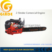 25.4cc Petrol Gasoline Chinese Chainsaws Power 0.5/8500 Parts 2-Stroke with lower enission and nozzie Free Shipping