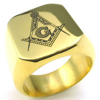 Fashion New Mason Men s Rings Jewelry Freemasonry Free Masonic Stainless Steel Finger Ring for men