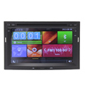 8inch 2din can bus car dvd player free map for feugeot 3008 steering wheel control GPS