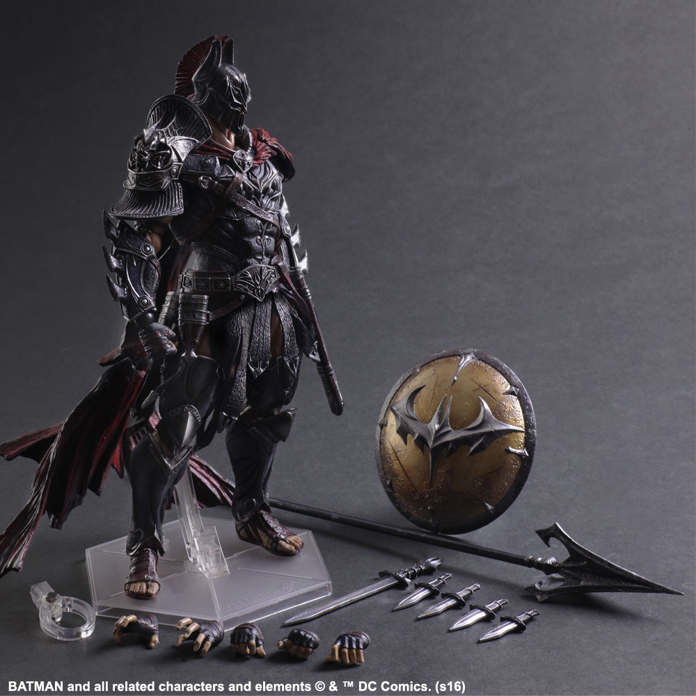 Square Enix Play Arts Kai Timeless Sparta Batman Action Figure Selected Version With Box Best Quality