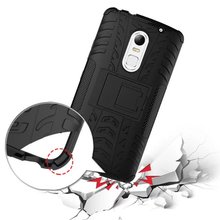 Dazzle Cover With Kickstand Shockproof Function Hybrid Armor Hard Case for Lenovo Vibe X3 Smartphone Protective