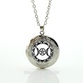 Wholesale Charms Jewelry Triple Moon Goddess Pendant Triple Moon Goddess Charm locket pendant necklace Dress Accessories