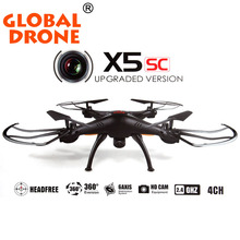 The newest Syma x5sc (Black and White) 2.4G 4CH 6-Axis 2MP Professional aerial RC Helicopter Quadcopter Toys Drone With Camera