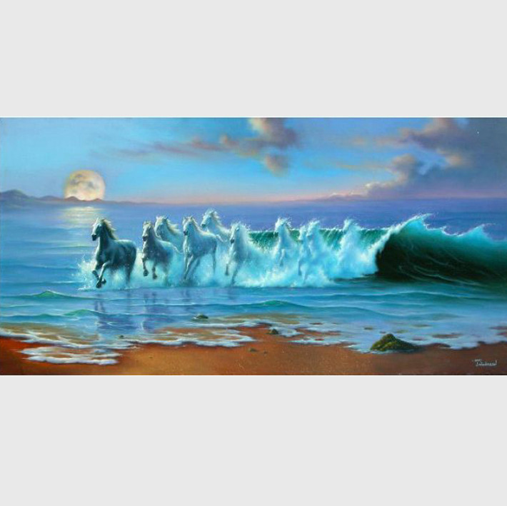 Needlework: Cross-stitch large paintings Needlework: Cross-stitch large paintings