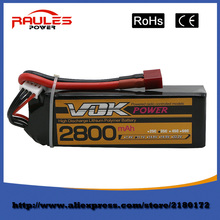 Free Shipping Lipo Battery 11.1 V 2800 Mah 3 S 35C For RC Helicopter Qudcopter Drone Truck Car Boat Bateria Lipo