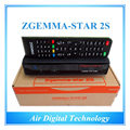 Best offer for 20pcs Zgemma Star 2S with black color twin tuner DVB S2 S2 hd