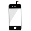 Wholesale For iphone 4 4s Black white Touch Screen Digitizer Panel Sensor Lens Glass Replacement parts