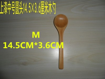 50psSmall Wooden Spoon Dessert Tea Coffee Ice Cream (15)