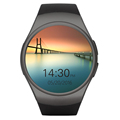 Full Round Smartwatch Heart rate monitor Wrist band russian indian arabic bluetooth Smart watch gw01 gear