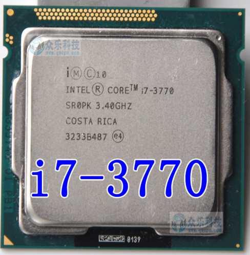 Intel Core I7 3770 I7 3770 3.4ghz 8m 5.0gt/s Lga 1155 Sr0pk Cpu 