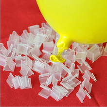 Envío gratis 100 unids/lote látex y globos de papel de aluminio accesorios Balo plástico globo Clip de accesorios Clip para globo de látex