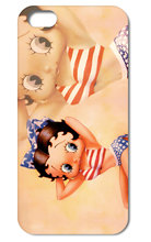 Betty Boop Cartoon New Arrival Hot 1pc Hybrid Retail White Mobile Cellphone Cover Hard Cases For IPHONE 5 5s Free Shipping