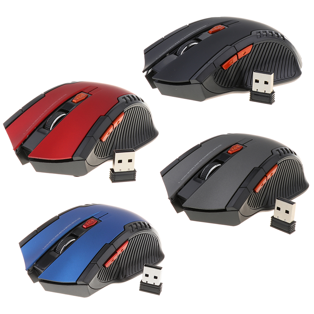 2.4GHz 4000DPI USB Wireless Cordless Mouse Mice Optical Scroll For PC Laptop EN 