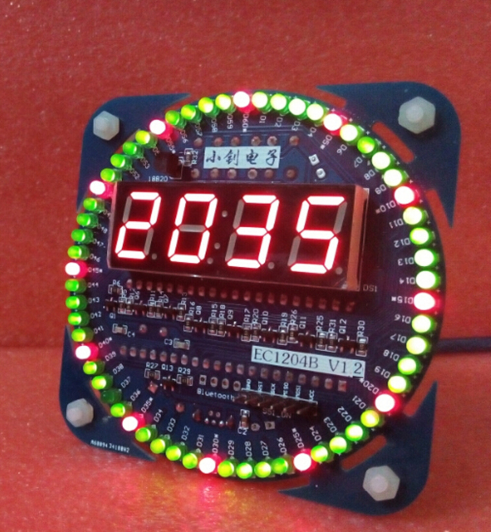 Электронные часах DIY led Clock Electronic Kit ds1302