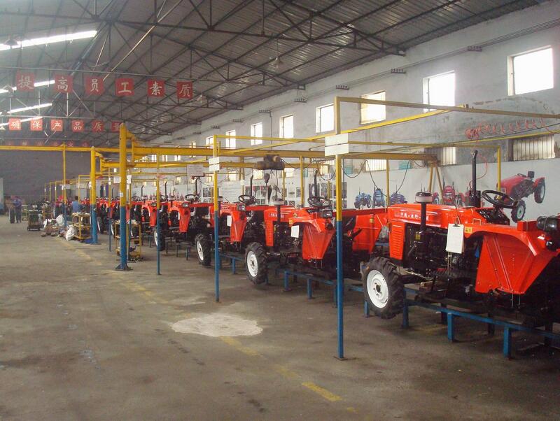 tractor producton line