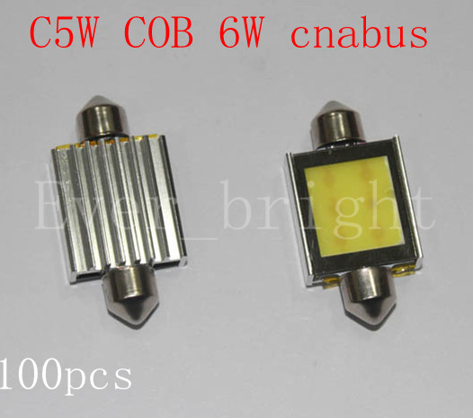 100 .     -  CANBUS  COB 6  39  41  C5W    COB   