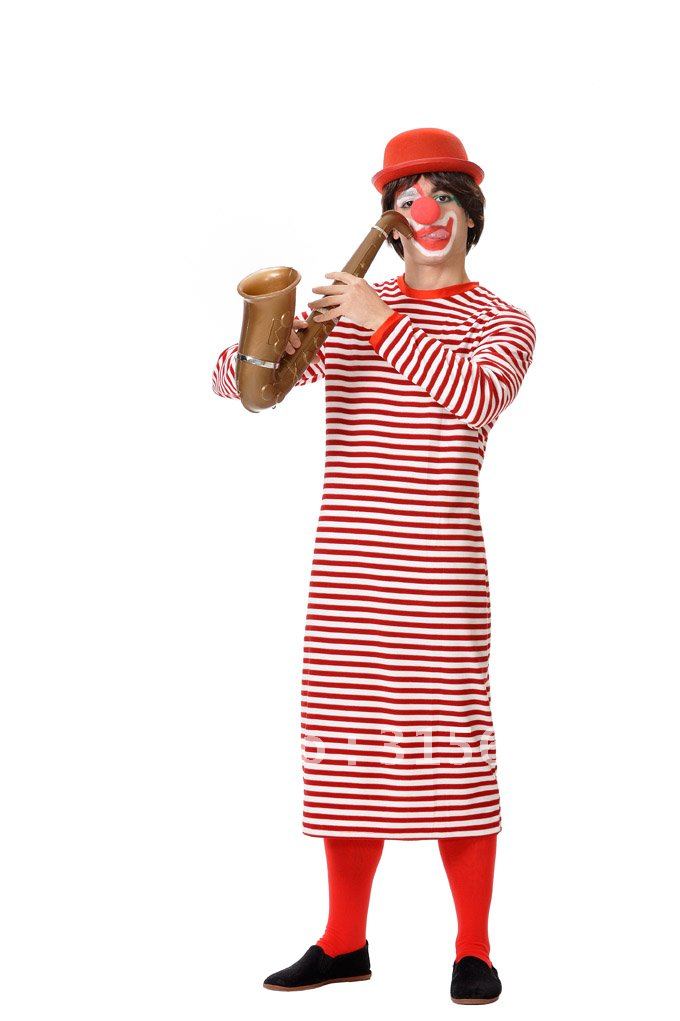Hobo Clown Adult Costumein Clothing from Novelty & Special Use on