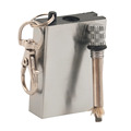 Hot saleSurvival Camping Emergency Fire Starter Flint Match Lighter Key Chain Square free shipping