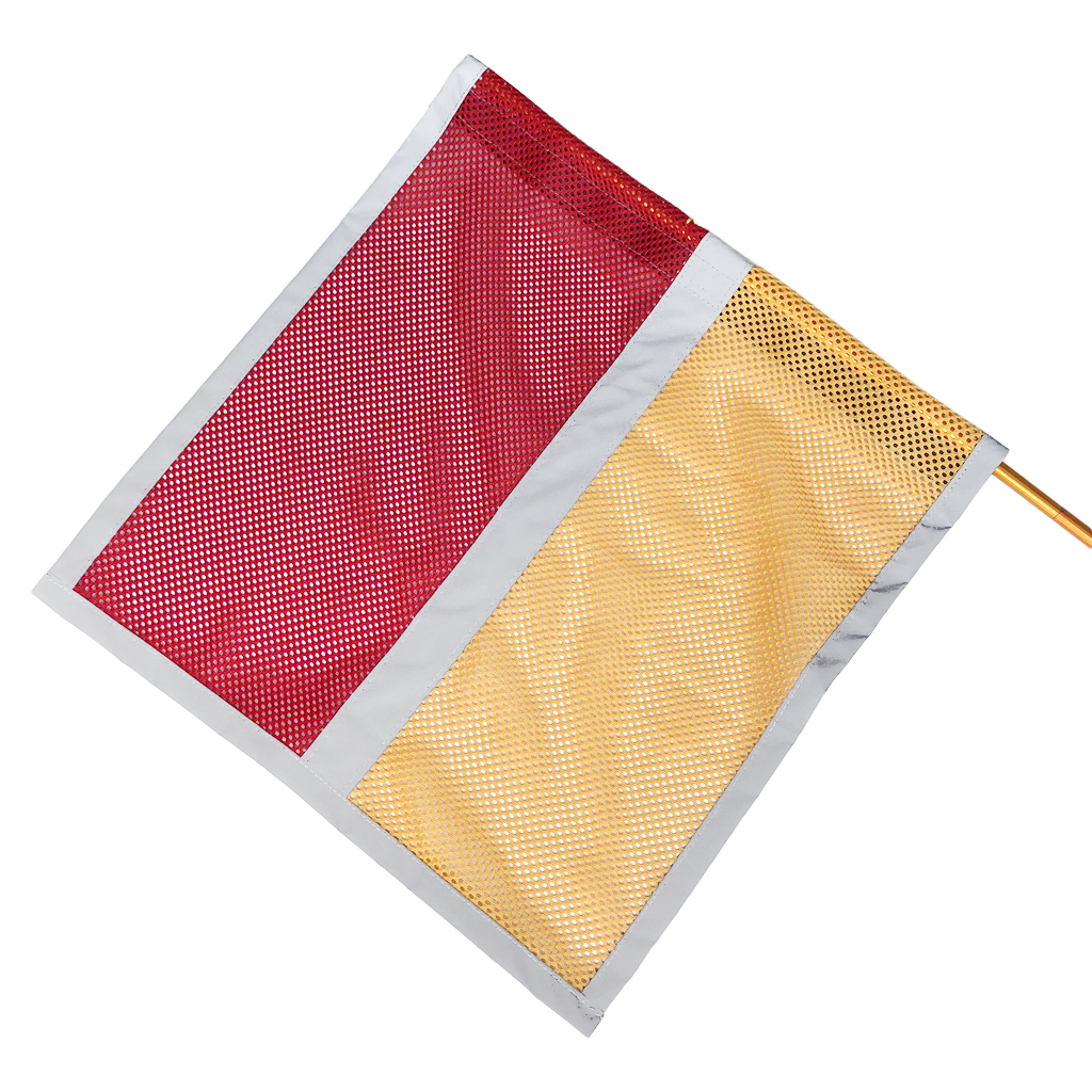 36 x 36 cm Safety Caution Flag Pole for Bike Trailer Bicycle Kayak Truck