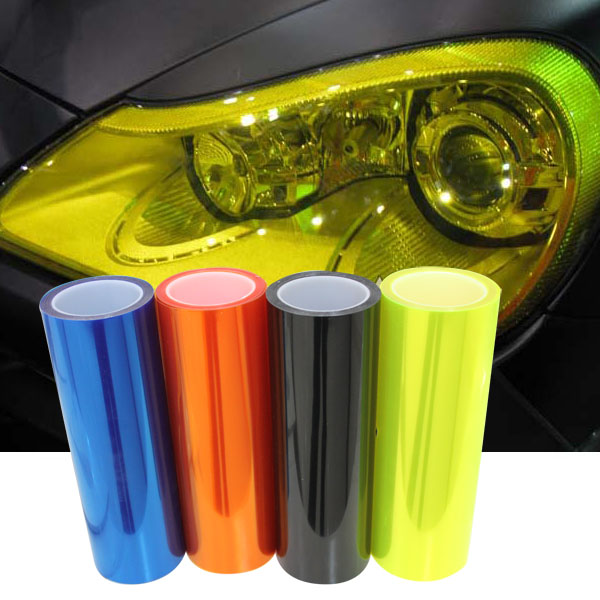 Image of 12 Colors 12"X40" 30CMX100CM Auto Car Light Headlight Taillight Tint styling waterproof Vinyl Film Sticker Free shipping