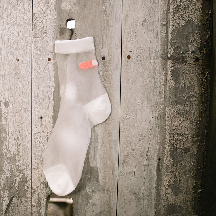 laddy socks Glass-silk stockings stockings stretch band aid-OK transparent crystal socks women socks 7