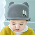 Boys and girls fall short tide Baseball Cap Hat children cute little ear peaked cap