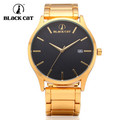 2016 Sale Paper Reloj Relogio Feminino New Men Stainless Steel Quartz Wristwatches Automatic Calendar Man Watch