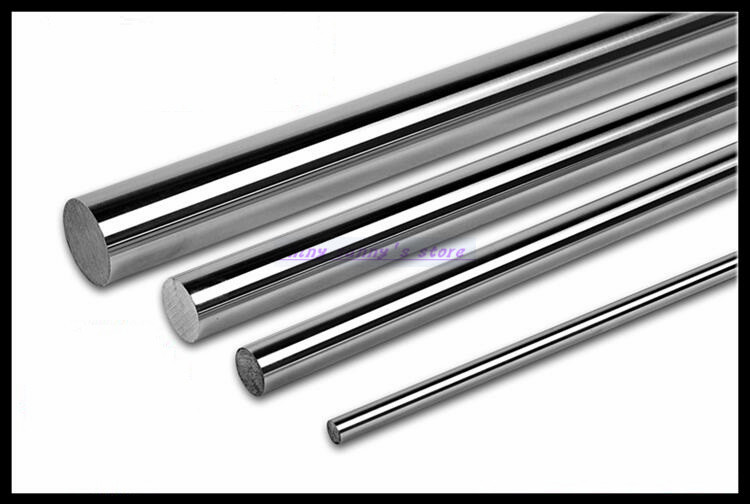 OD 5mm x 1000mm Chromed Cylinder Liner Rail Linear Shaft Optical Axis x 10Pcs