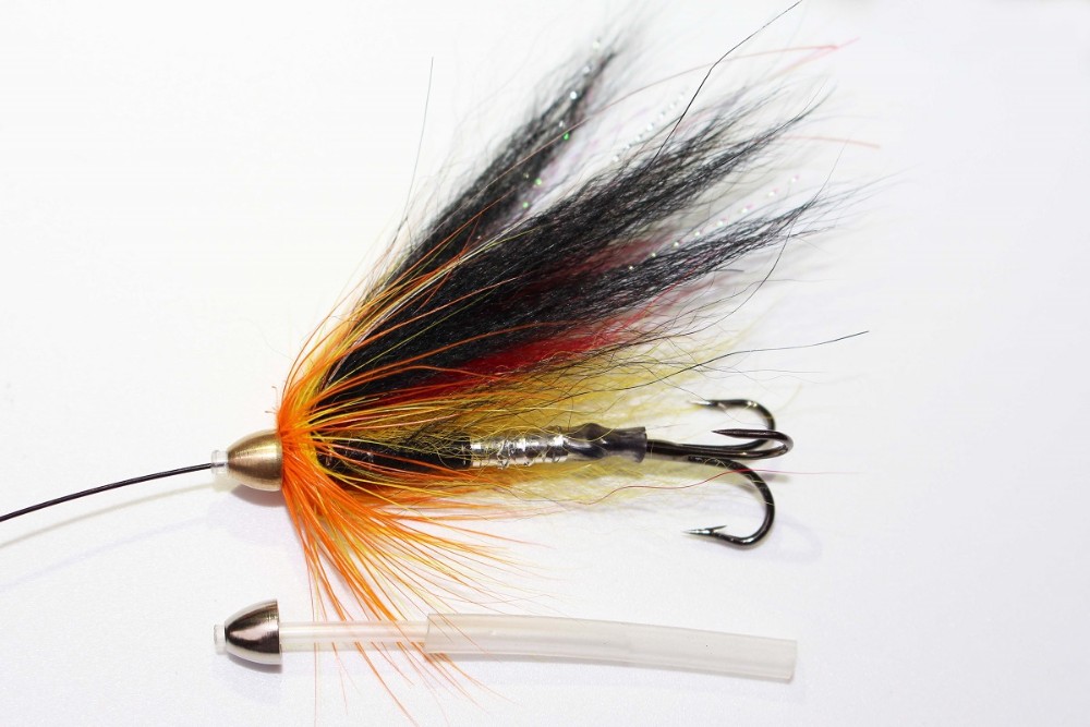 ICE FLIES Pick a size. Snaelda German Tube fly 3-pack 
