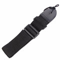 High quality 1pcs Electric Acoustic Bass Guitar Strap PU Leather Nylon Multifunction Black Useful folk guitar