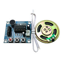 ISD1820 recording module voice module the voice board telediphone module board with Microphones + Loudspeaker for arduino