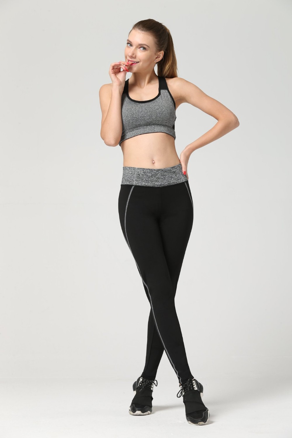 Women Yoga Sports Pants Elastic Force Exercise Tights Female Sports Elastic Fitness Running Trousers Slim Leggings (23)