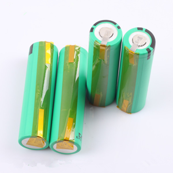 6PCS/lot 18650 battery tabs NCR18650A Rechargeable Li-ion battery 3100mah For Panasonic laptop