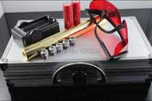 USAlaser New Style Copper Blue Laser Pointer 60000mw 450nm Burn Torch Lit Matches,Cigar,Firecrackers Cutting With caps goggles
