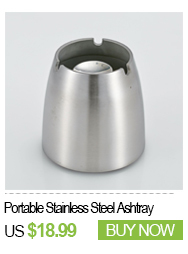 Portable Stainless Steel Ashtray 